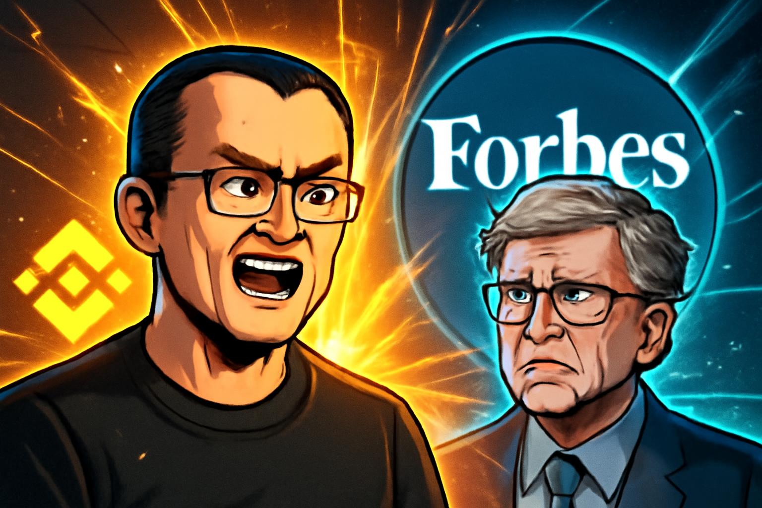 CZ币安在福布斯亿万富豪指数上超越盖茨