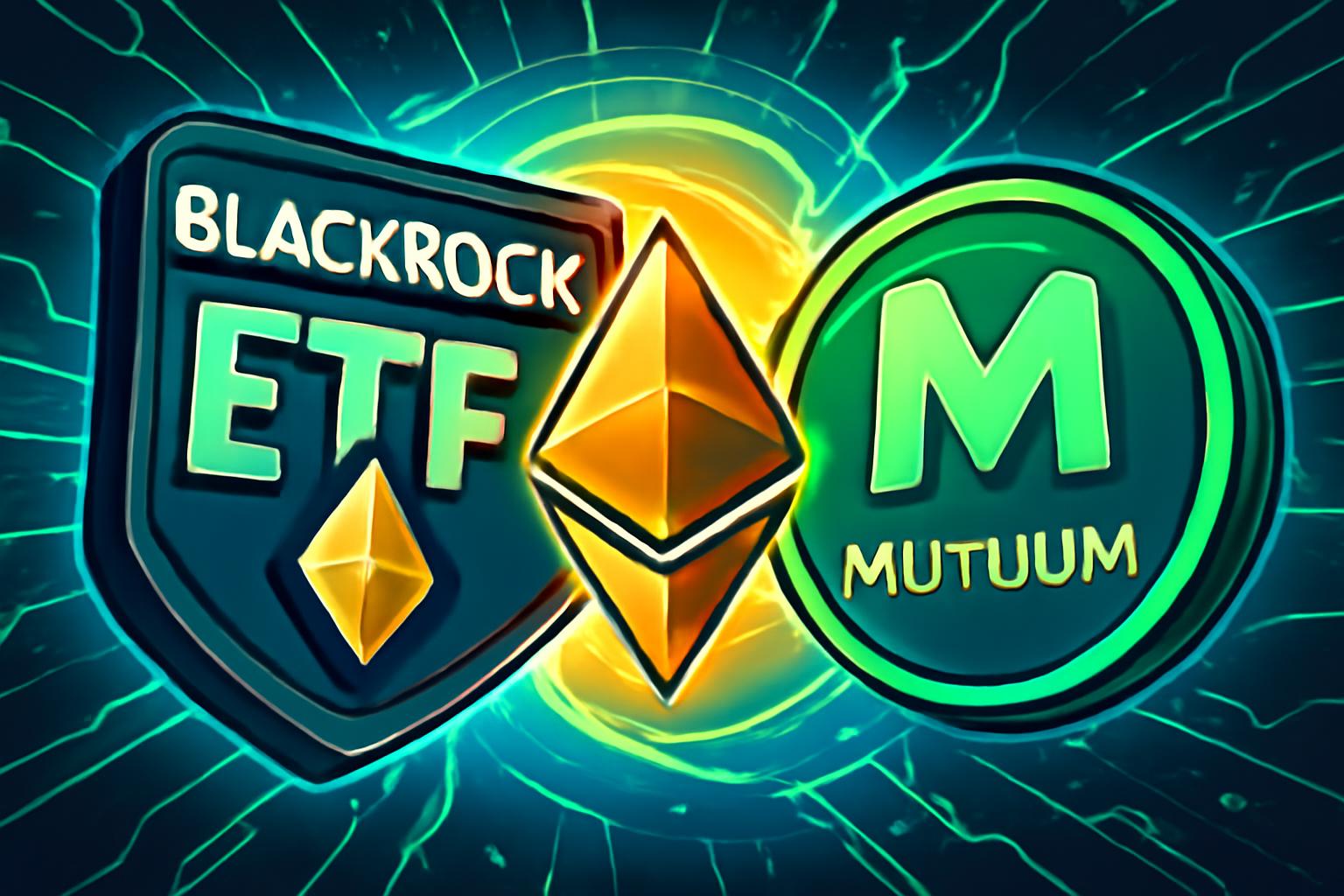 贝莱德以太坊质押ETF在Mutuum扩大链上收益之际提供收益