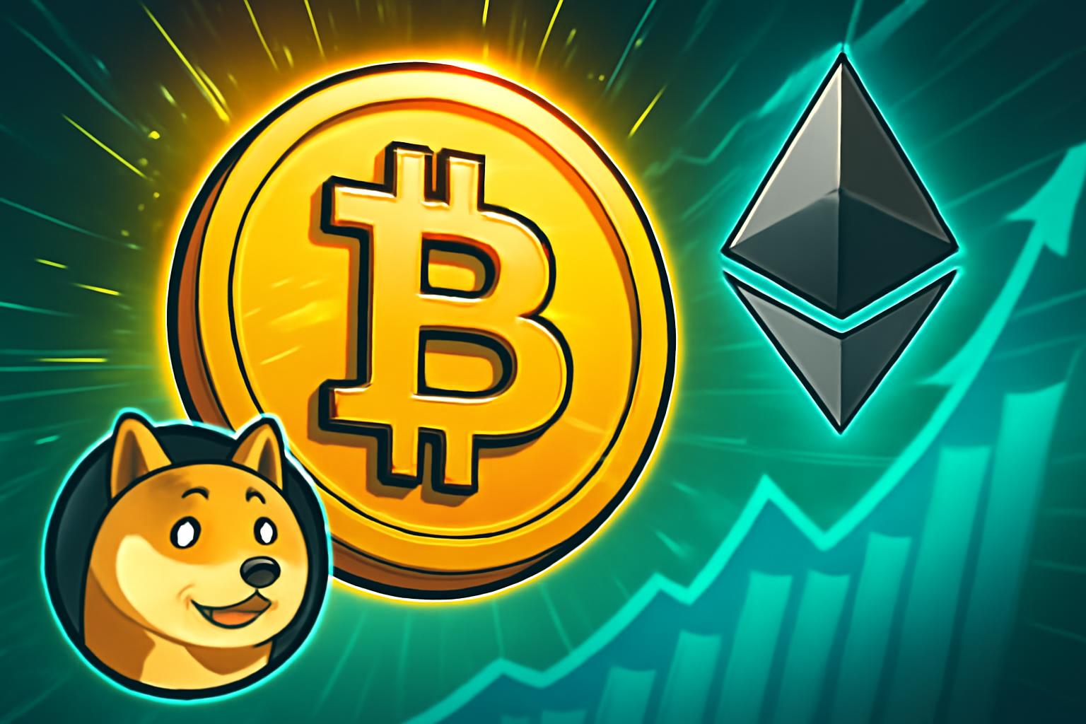 比特币在$71K持稳,加密市场上涨:以太坊及山寨币本周实现涨幅