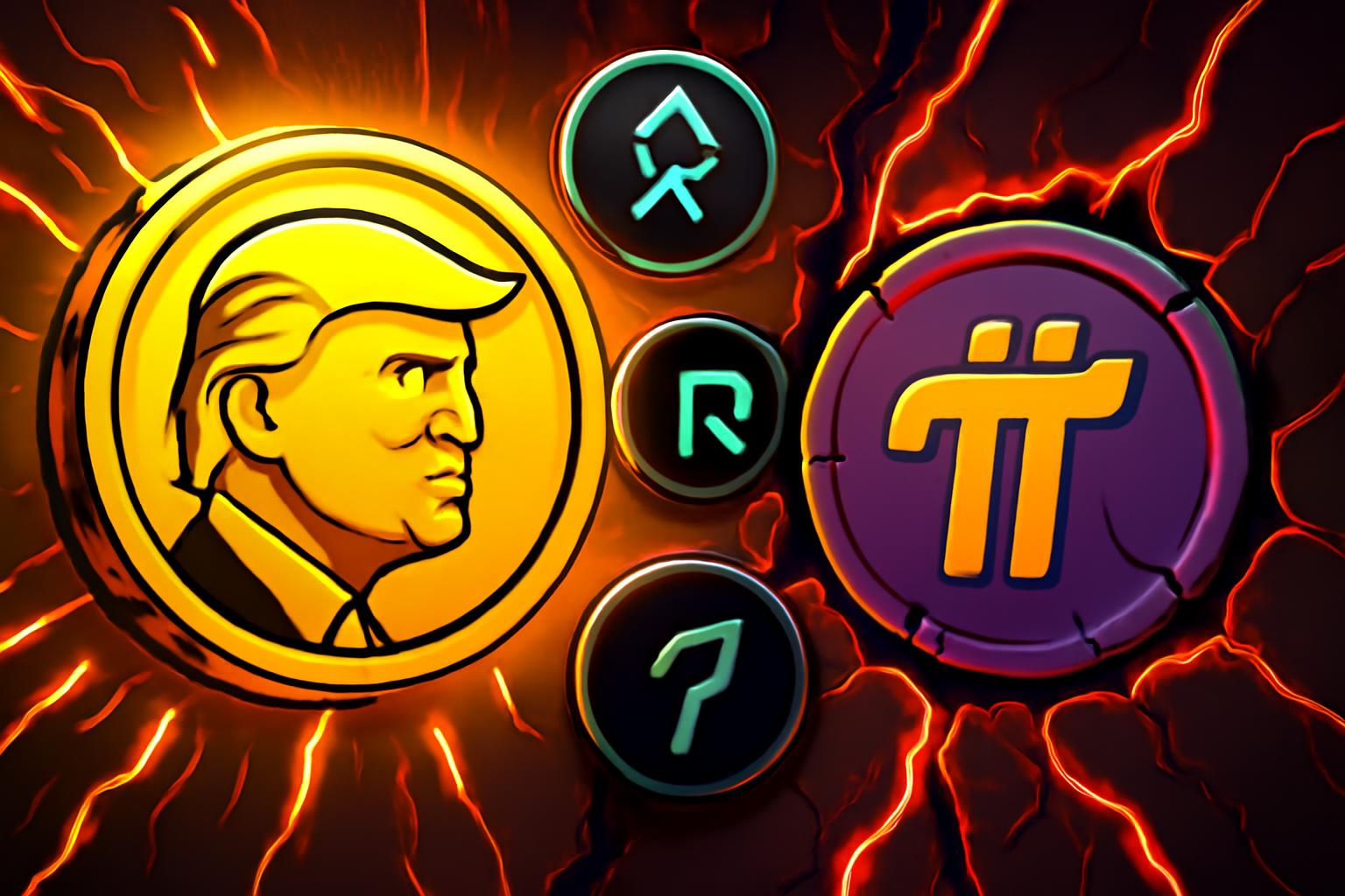 加密市场24小时内的涨跌榜