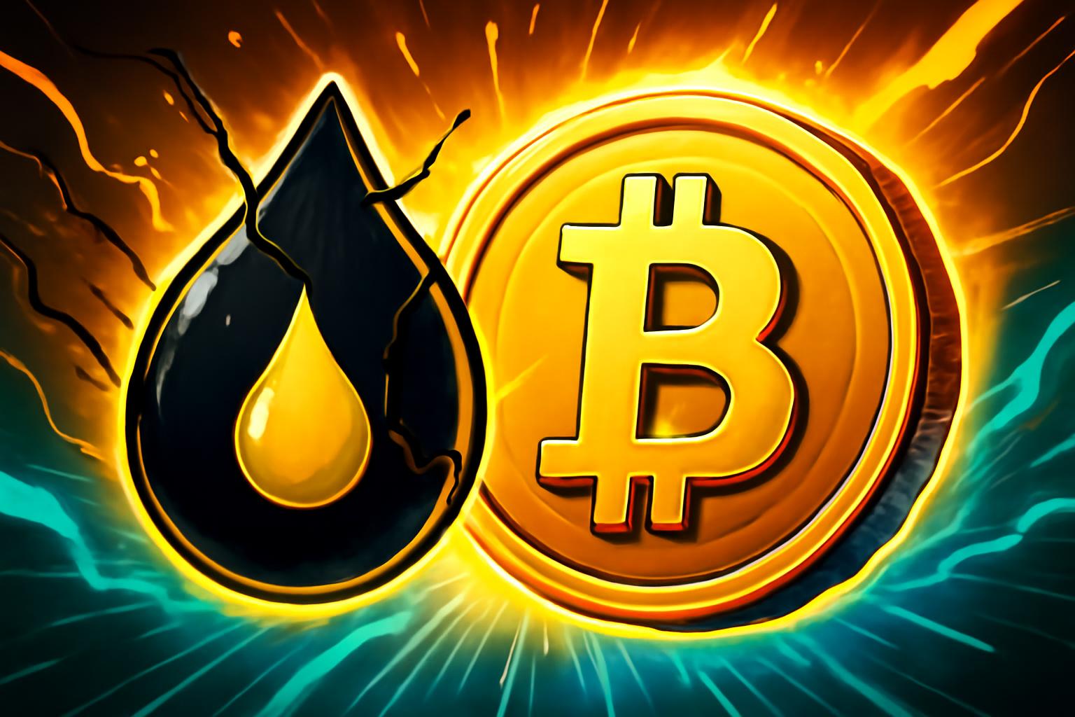 波动的油市在价格趋于稳定时可能推动比特币走高