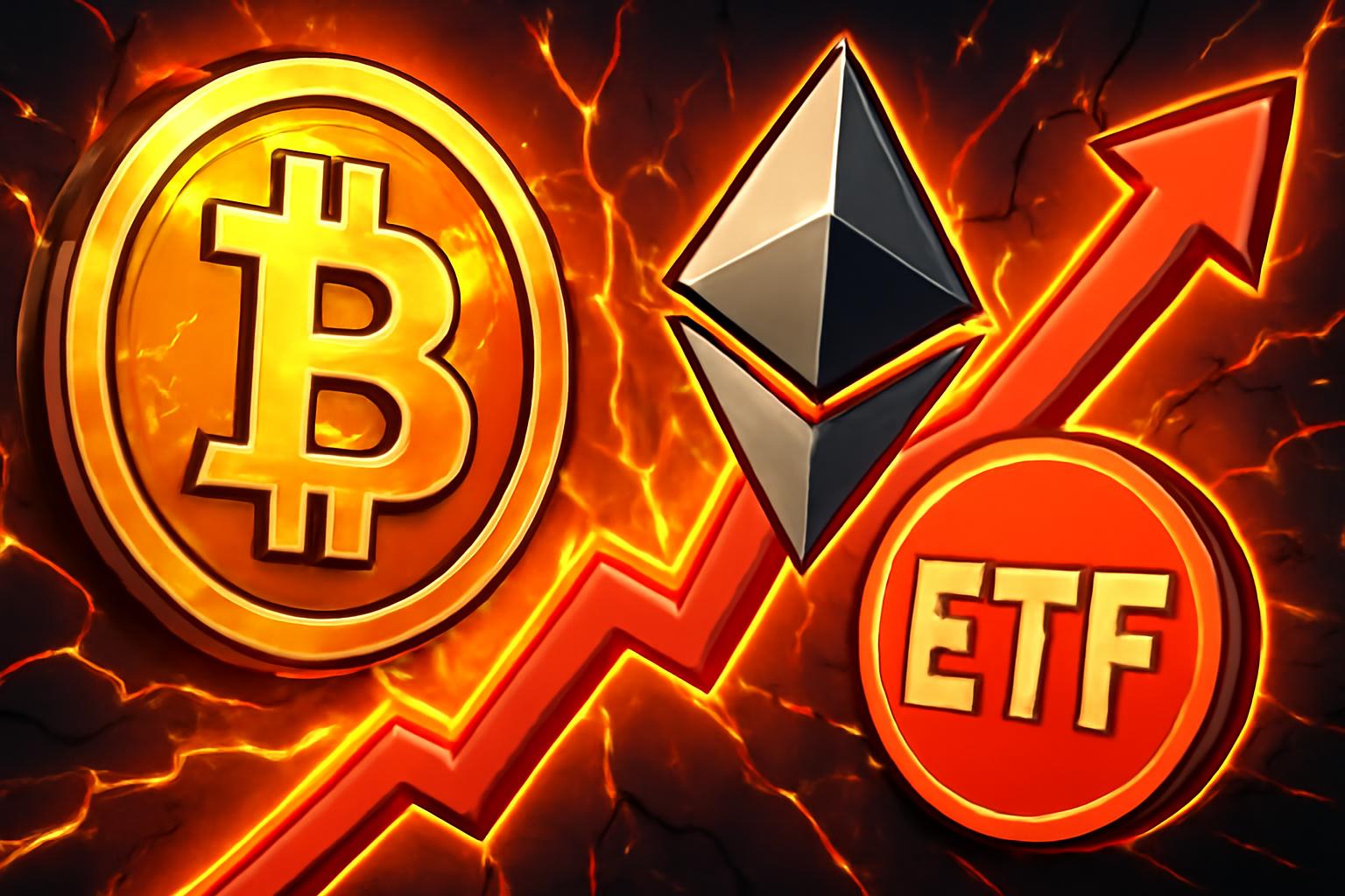 山寨币牛市已死：比特币 ETF 资金流向信号指向 BTC、ETH 与 RWAs