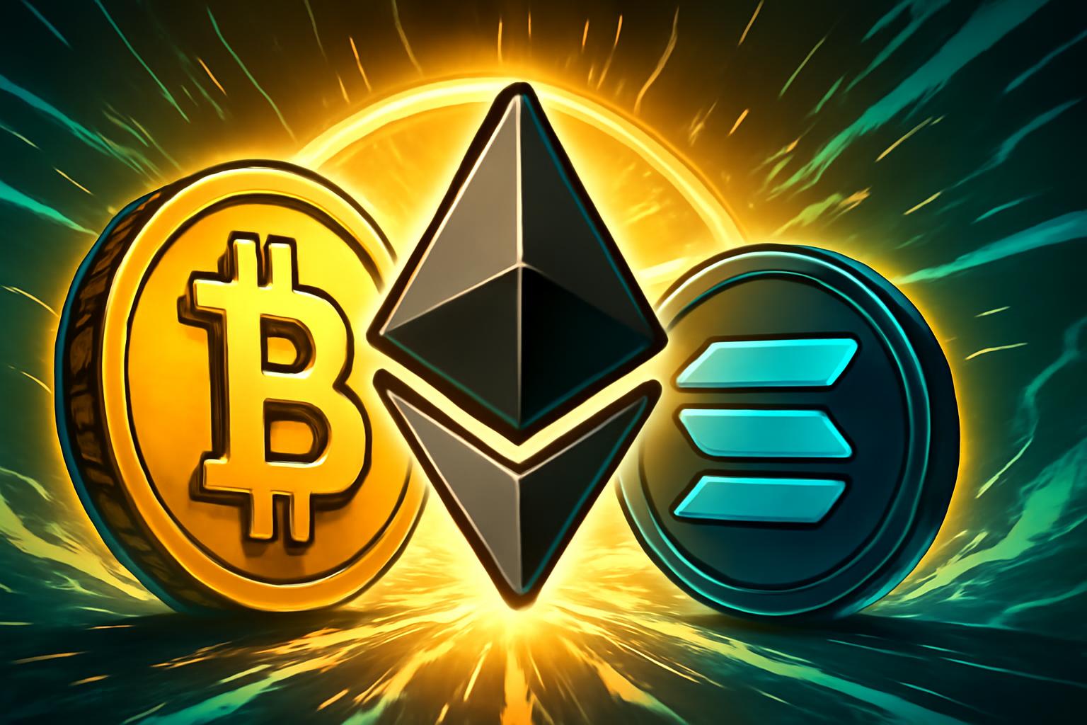 比特币、以太币、索拉纳：质押收益预示下一轮加密牛市