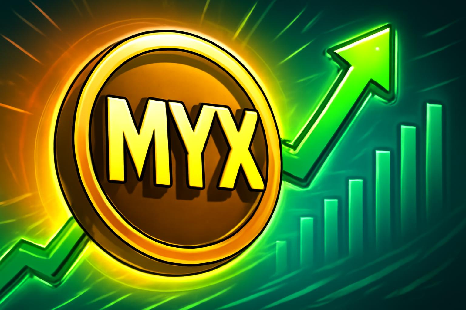 MYX Finance 因未平仓合约与资金费率信号突破 $0.50 而上涨 24%