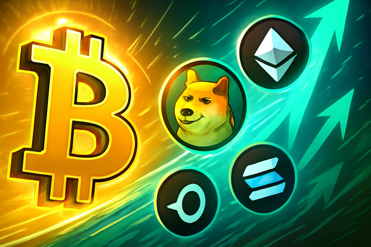 比特币反弹至 $72,000,山寨币上涨信号突破