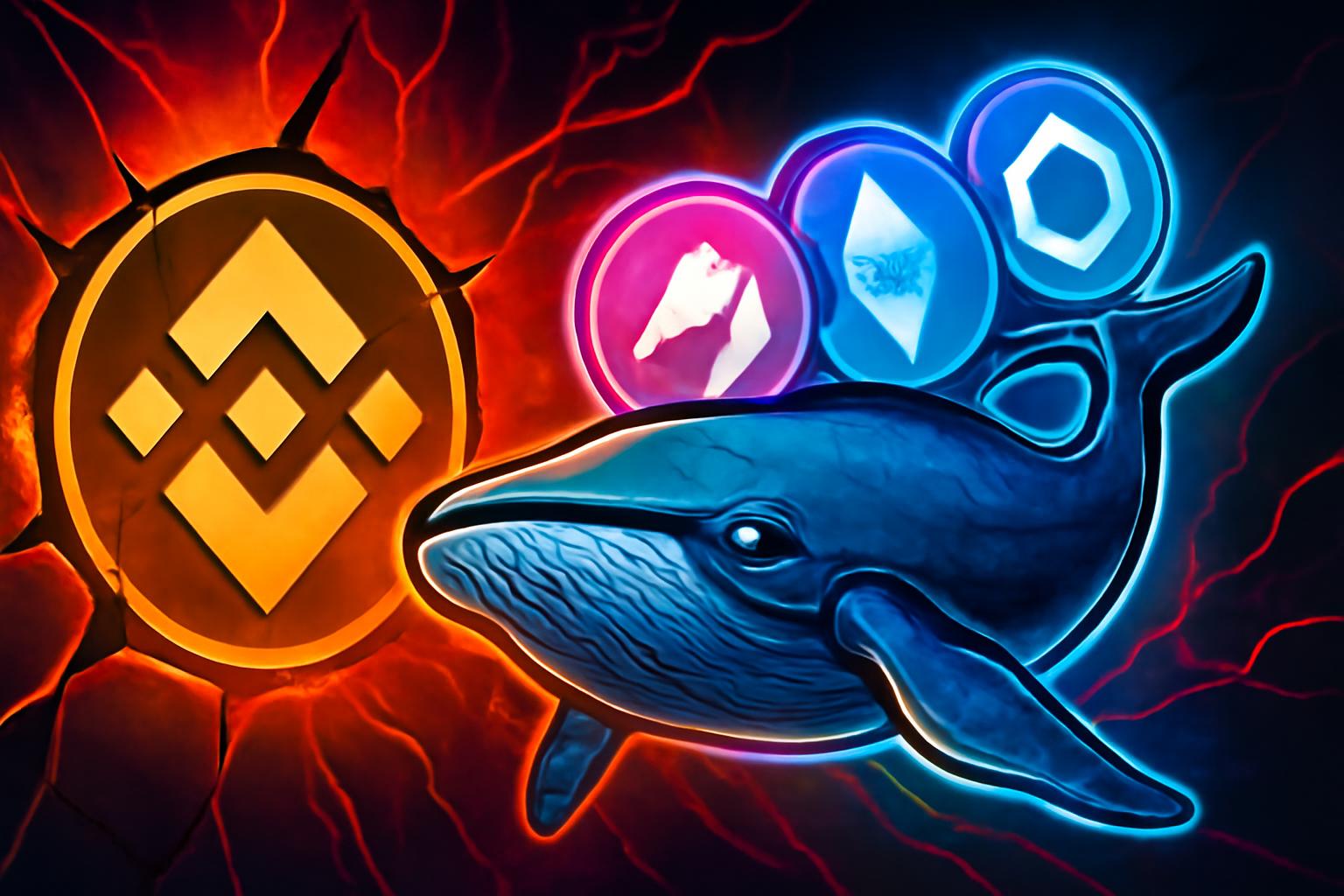 币安巨鲸再次提取代币,持有总额超过1000万美元