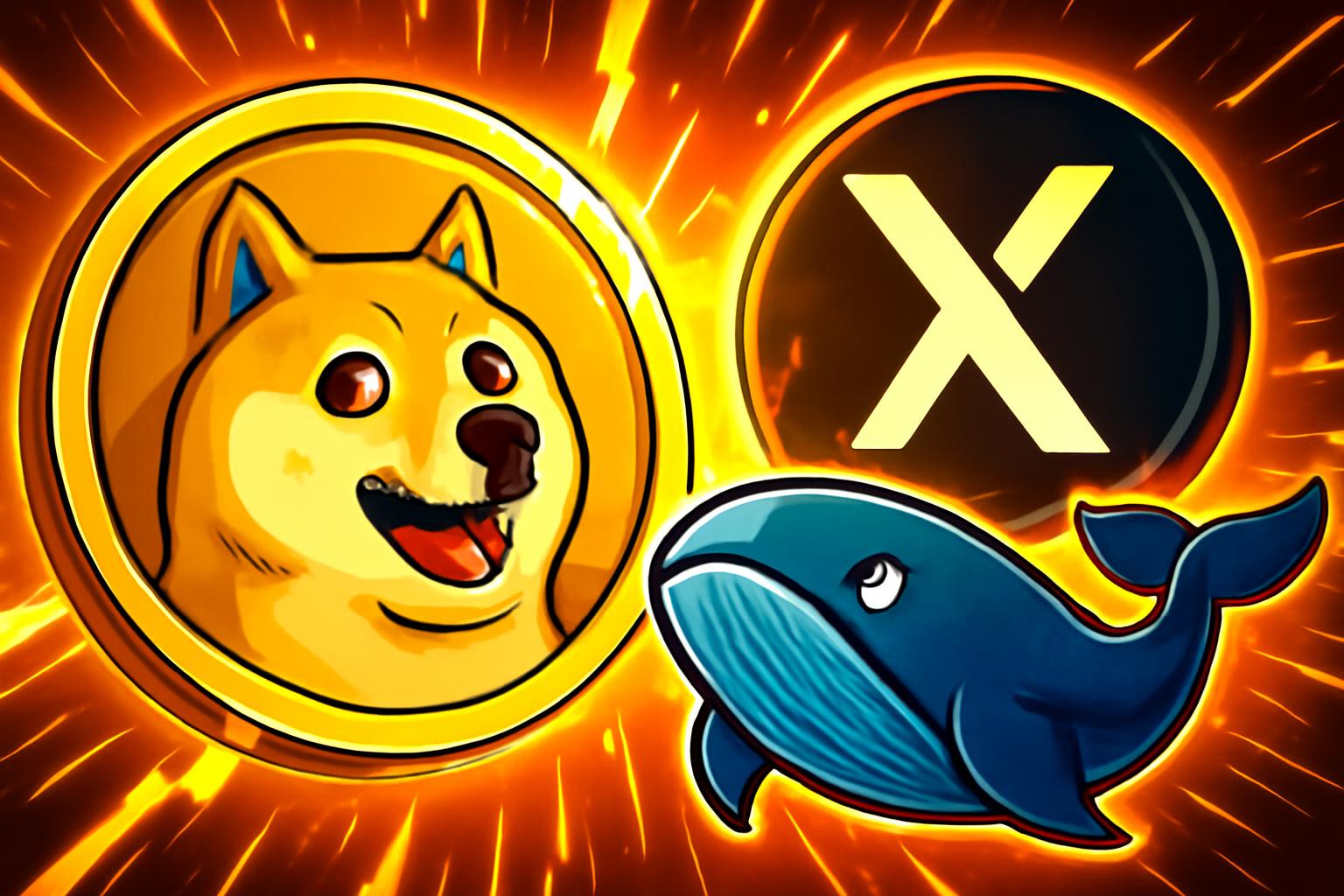 狗狗币反弹升温:鲸鱼持仓激增与马斯克 X Money 计划