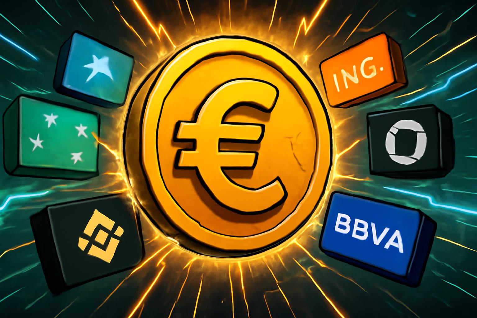 Qivalis联盟推动欧元稳定币，与12家银行，瞄准2026年推出
