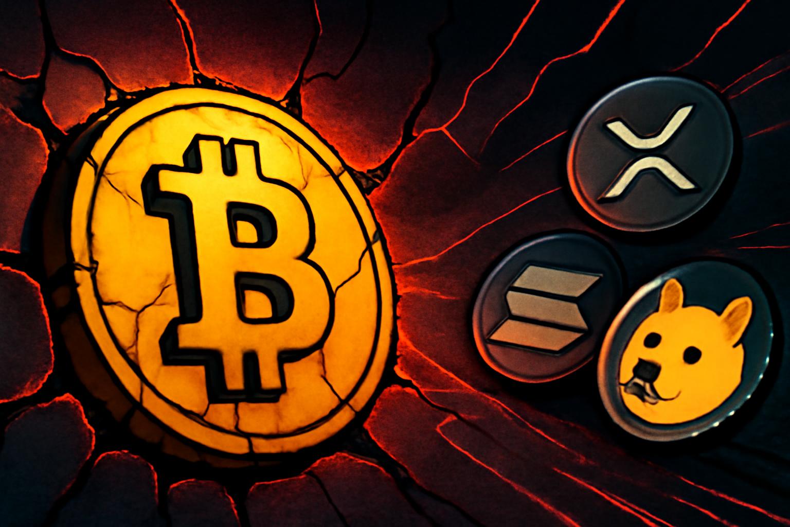 比特币在关键支撑位守住，山寨币回撤