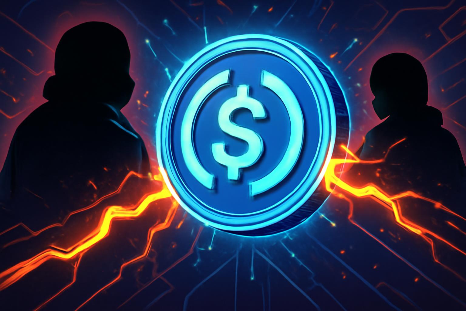 鲸鱼警报报告 $465.9 百万美元 USDC 在未知钱包之间的转账