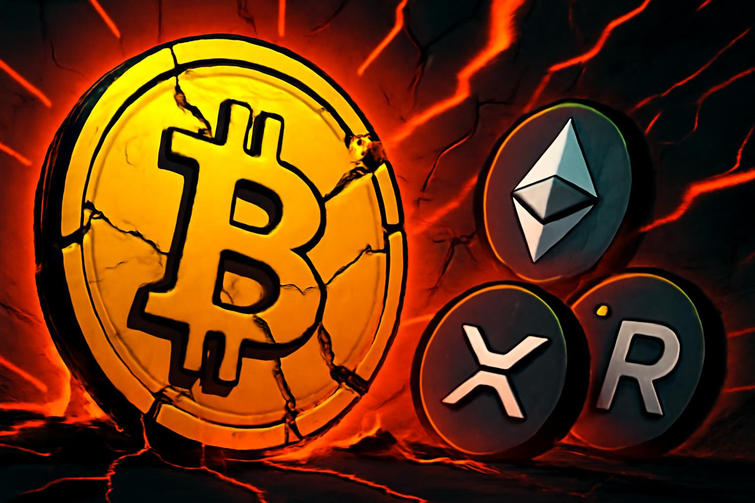 比特币价格跌至$67,980，特朗普警告引发加密市场抛售