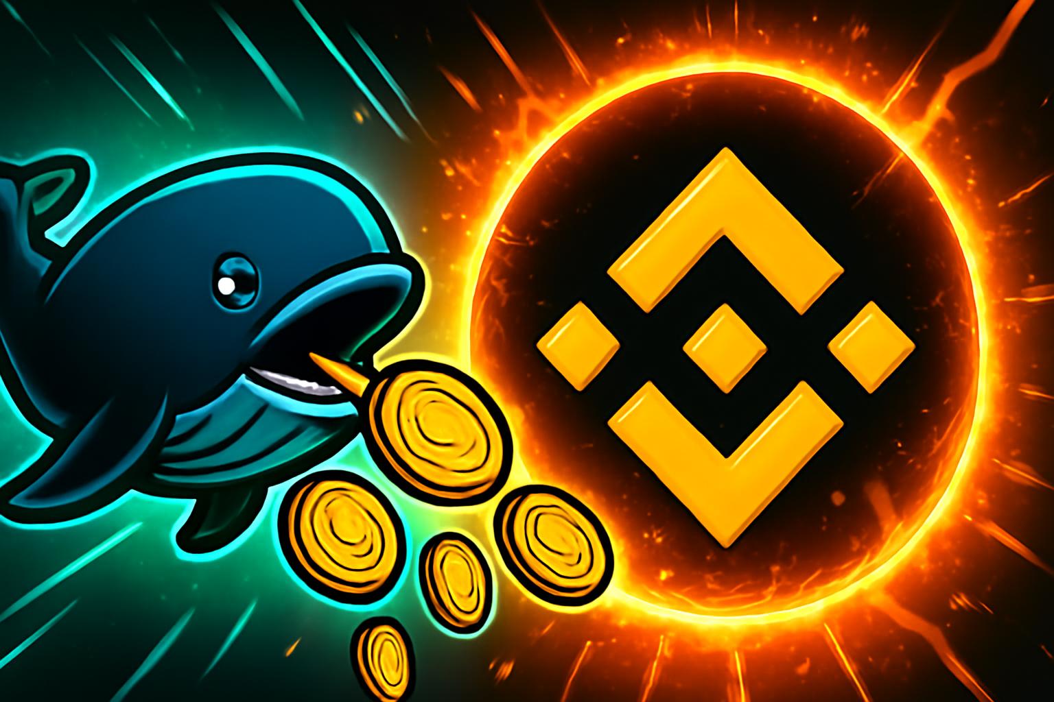 鲸鱼向币安存入76.1 百万 SKY 代币,实现 $2.5 百万美元利润