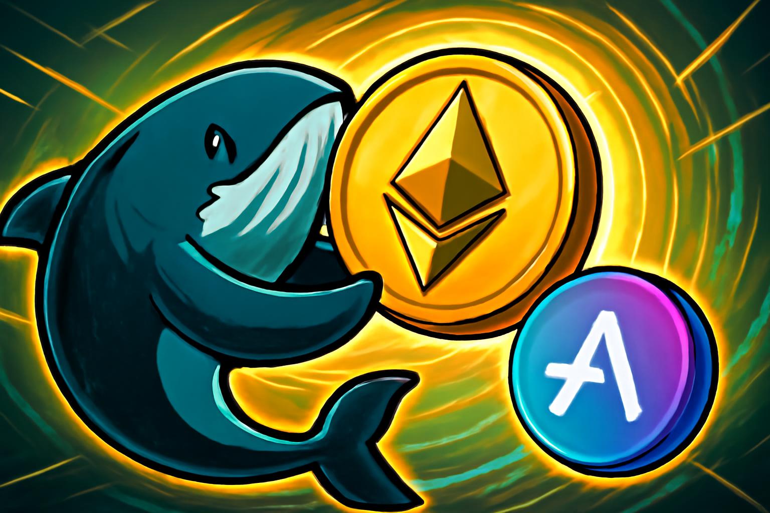 鲸鱼将 ETH 持有量提升至122,392，总值 $251.3M