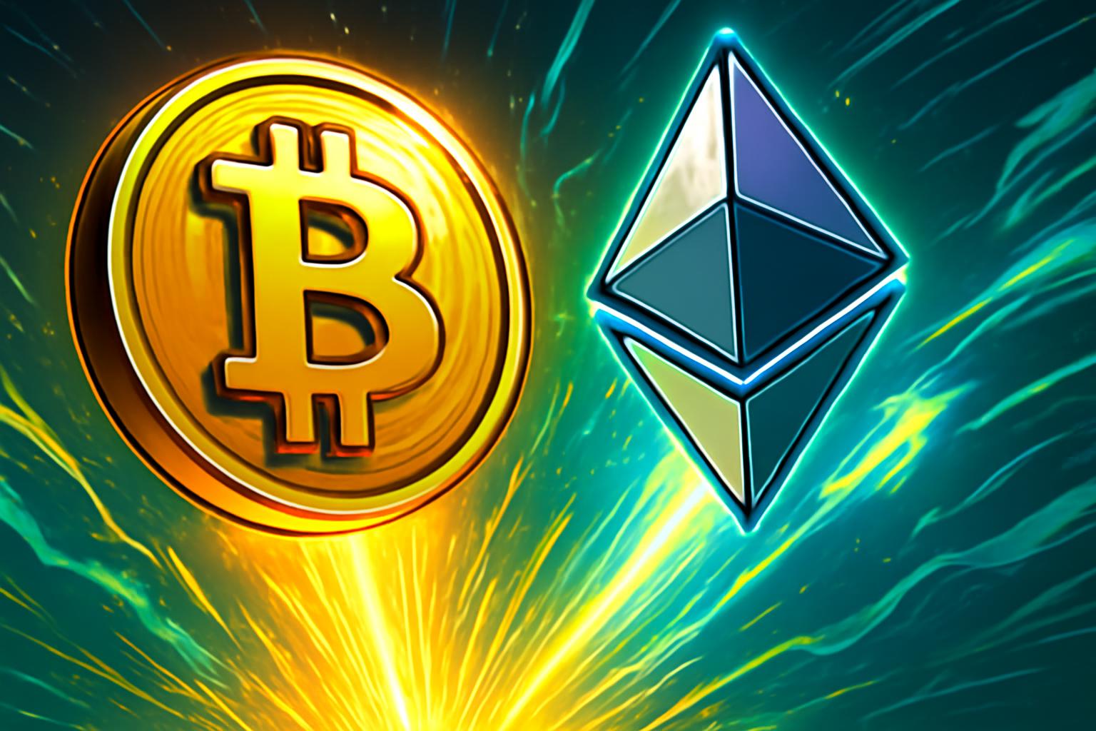 PMI 超出预期推动比特币和以太坊上涨的加密市场反弹