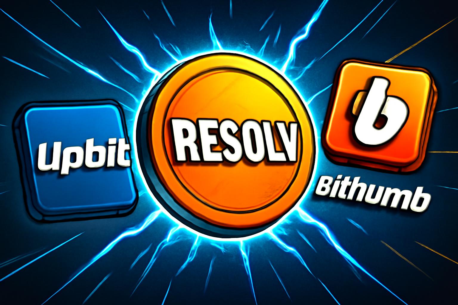 RESOLV 下架观察名单在 Upbit 与 Bithumb 引发审查