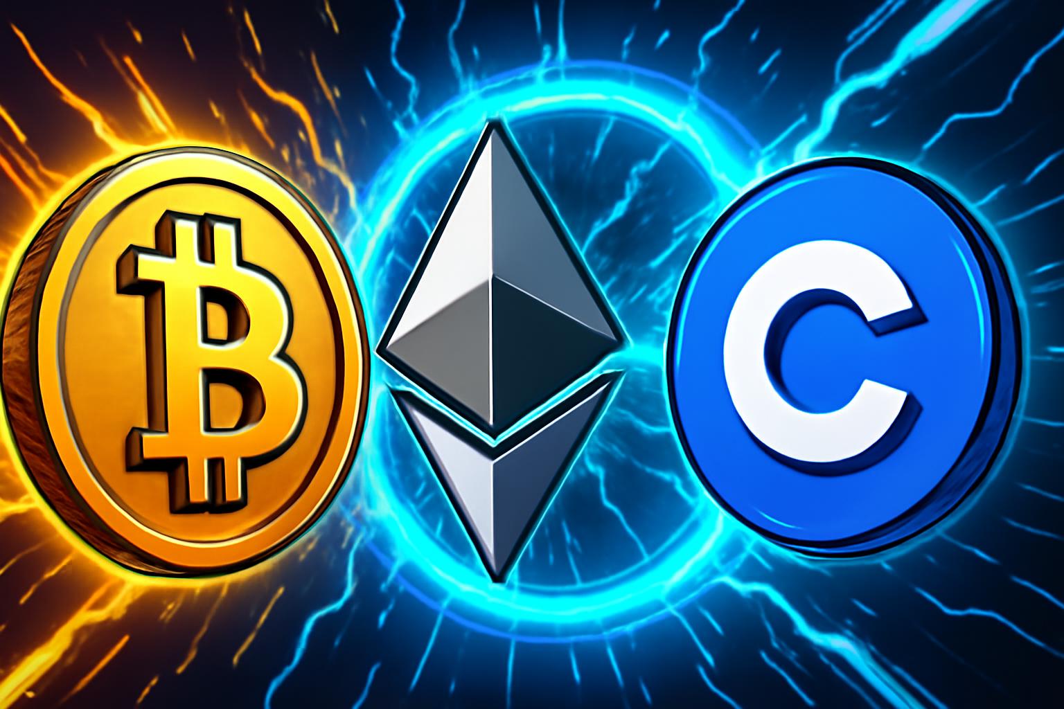 贝莱德将 BTC 与 ETH 转至 Coinbase