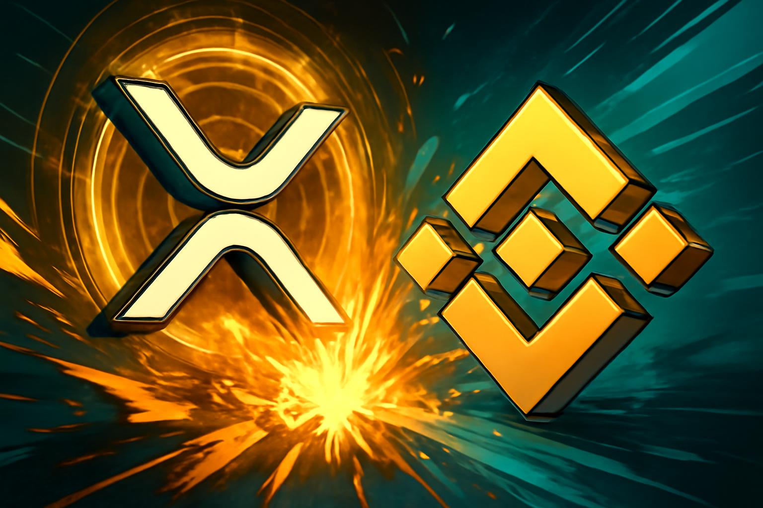 XRP 短暂超越 BNB:市场情绪差距