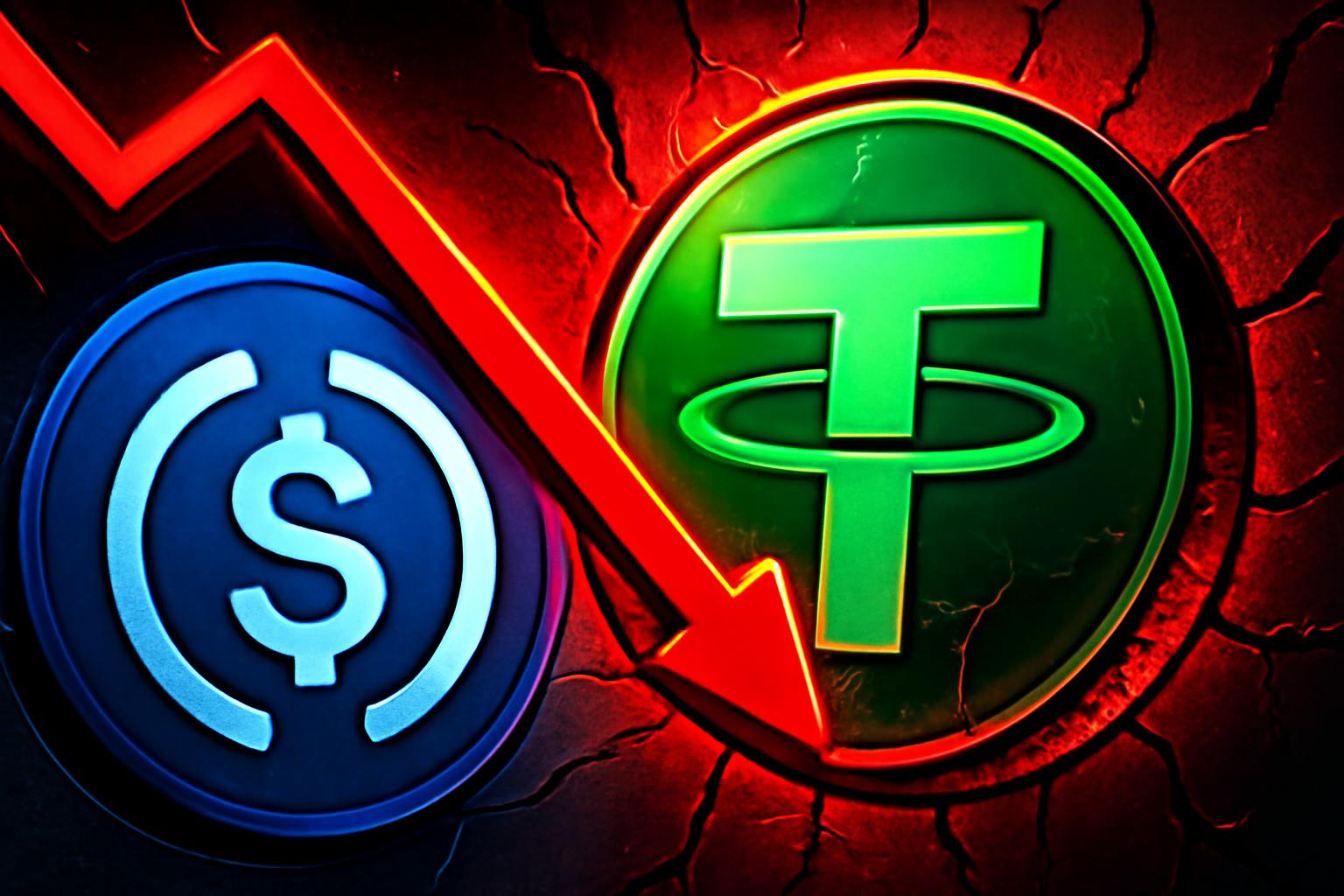 Circle 股价下跌，Tether 审计 USDT 储备：稳定币透明度影响