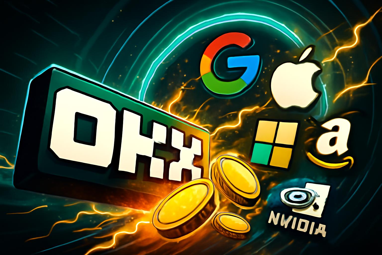 OKX 推出 24/7 Mag Seven 股票交易，使用加密货币作抵押