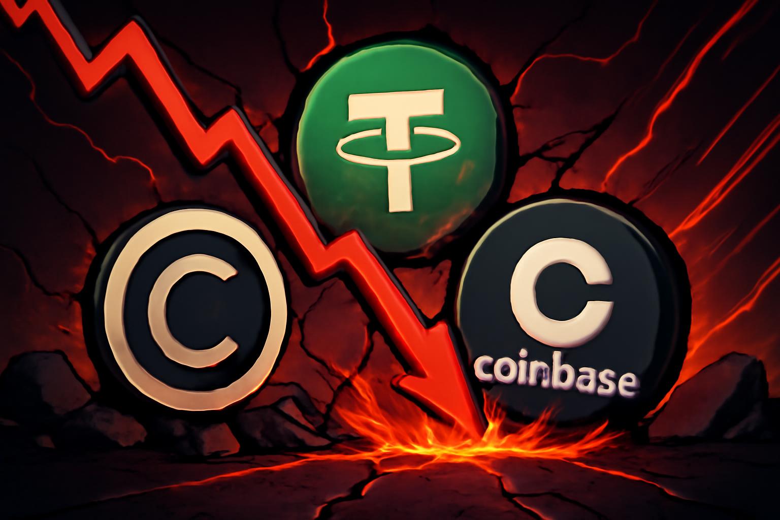 Circle 股价在 Tether 宣布对 USDT 储备进行审计后下跌 19%