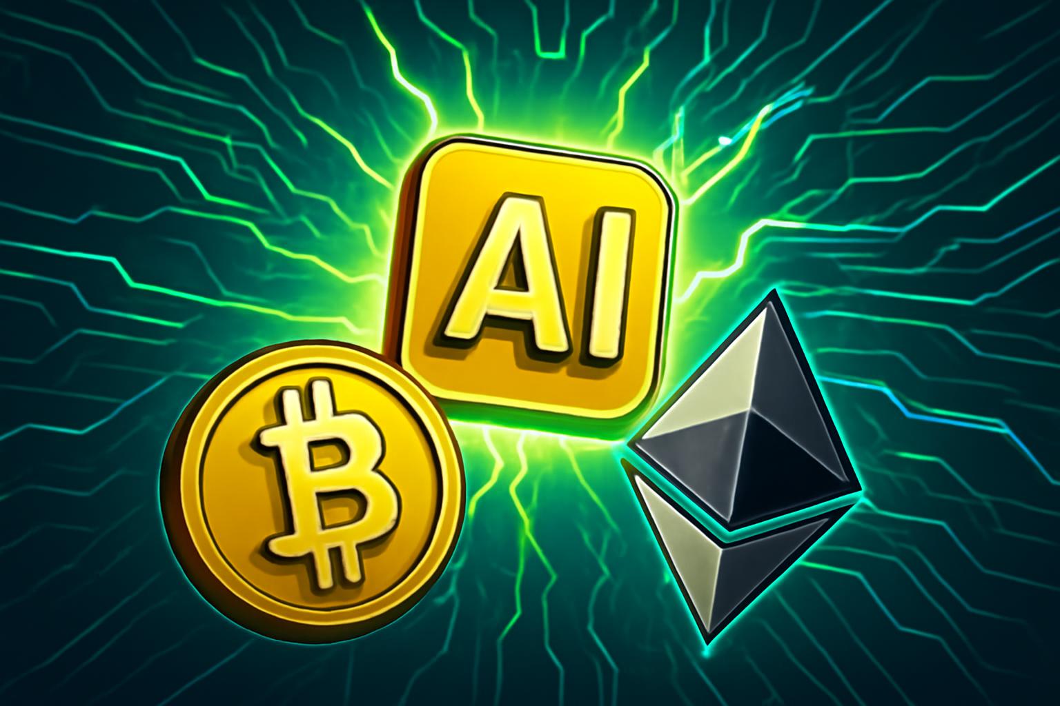 随着 AI 的飙升与 RWA 下跌，加密货币市场反弹