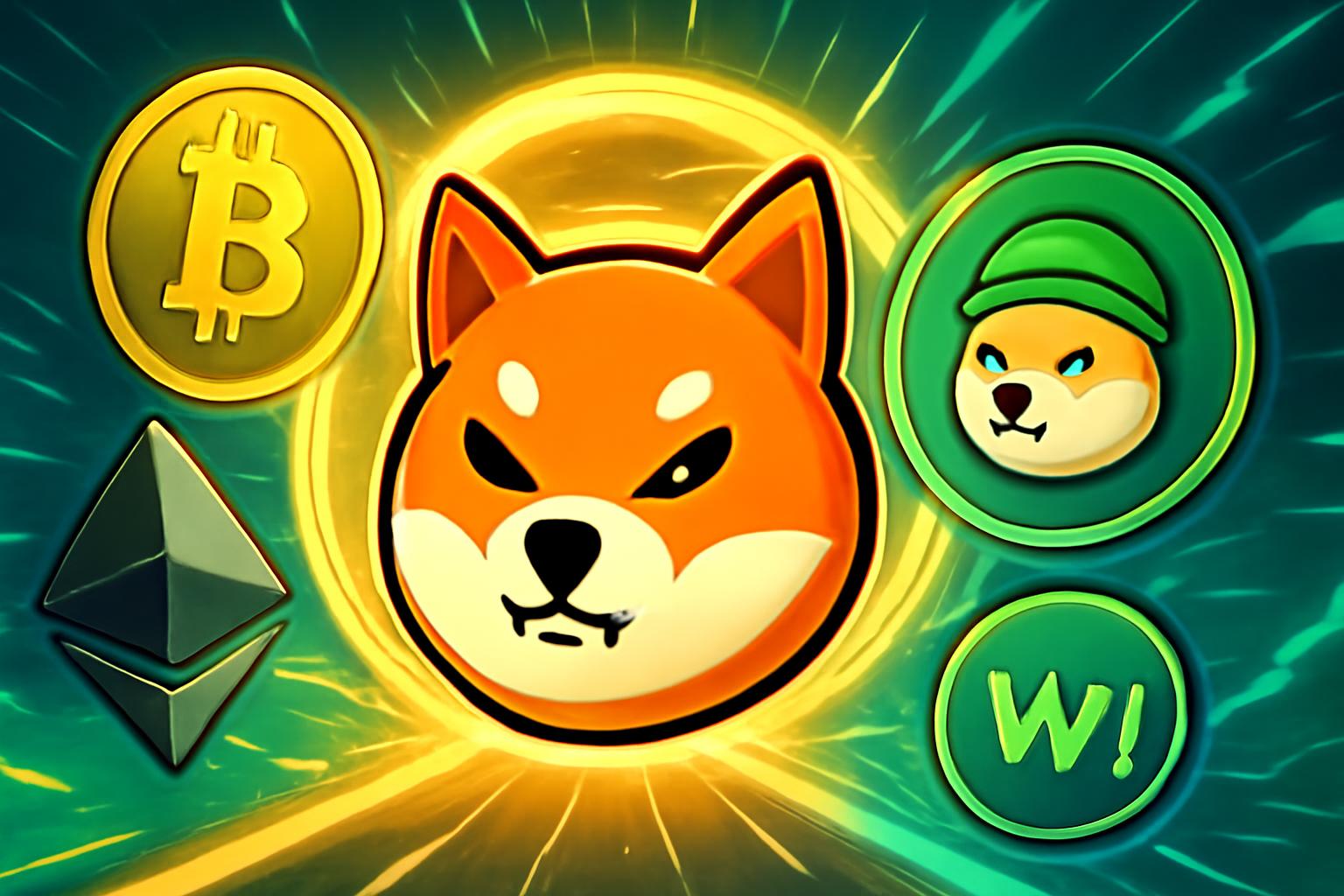 BTC/ETH 停滞之际，市场资金流入梗币