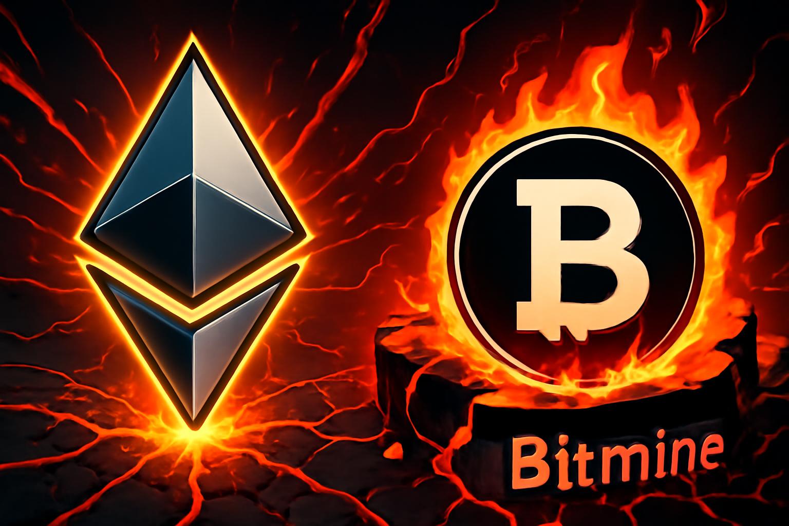 Bitmine 在未实现亏损的情况下，通过质押 3.04M ETH 扩大以太坊财政储备