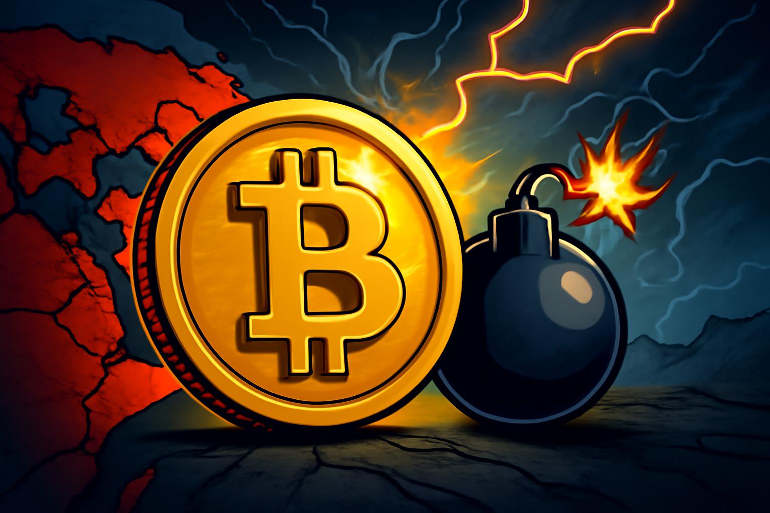 比特币在$71,000附近波动区间，宏观因素与地缘政治驱动市场