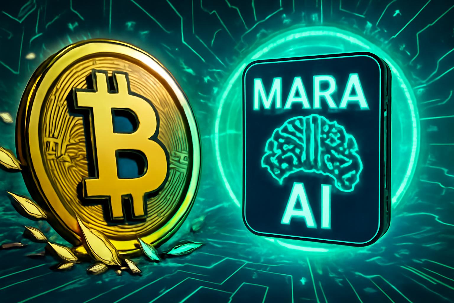 MARA Holdings 因比特币出售以资助 AI 扩张而上涨
