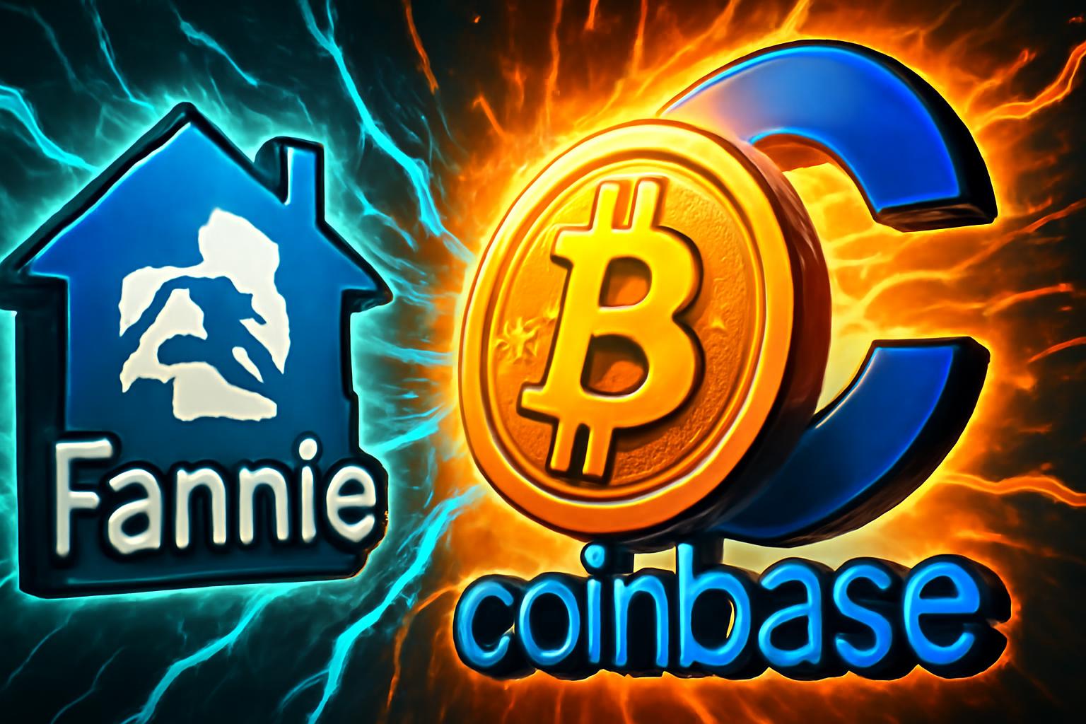 Fannie Mae 与 Coinbase 携手推出 加密货币抵押贷款