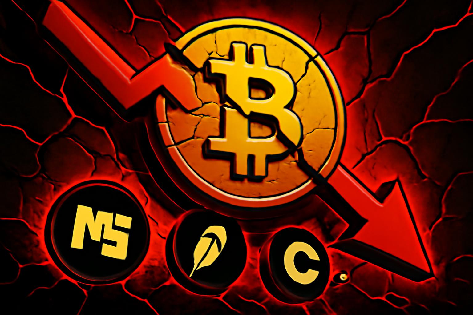 比特币暴跌引发广泛抛售，加密股下跌