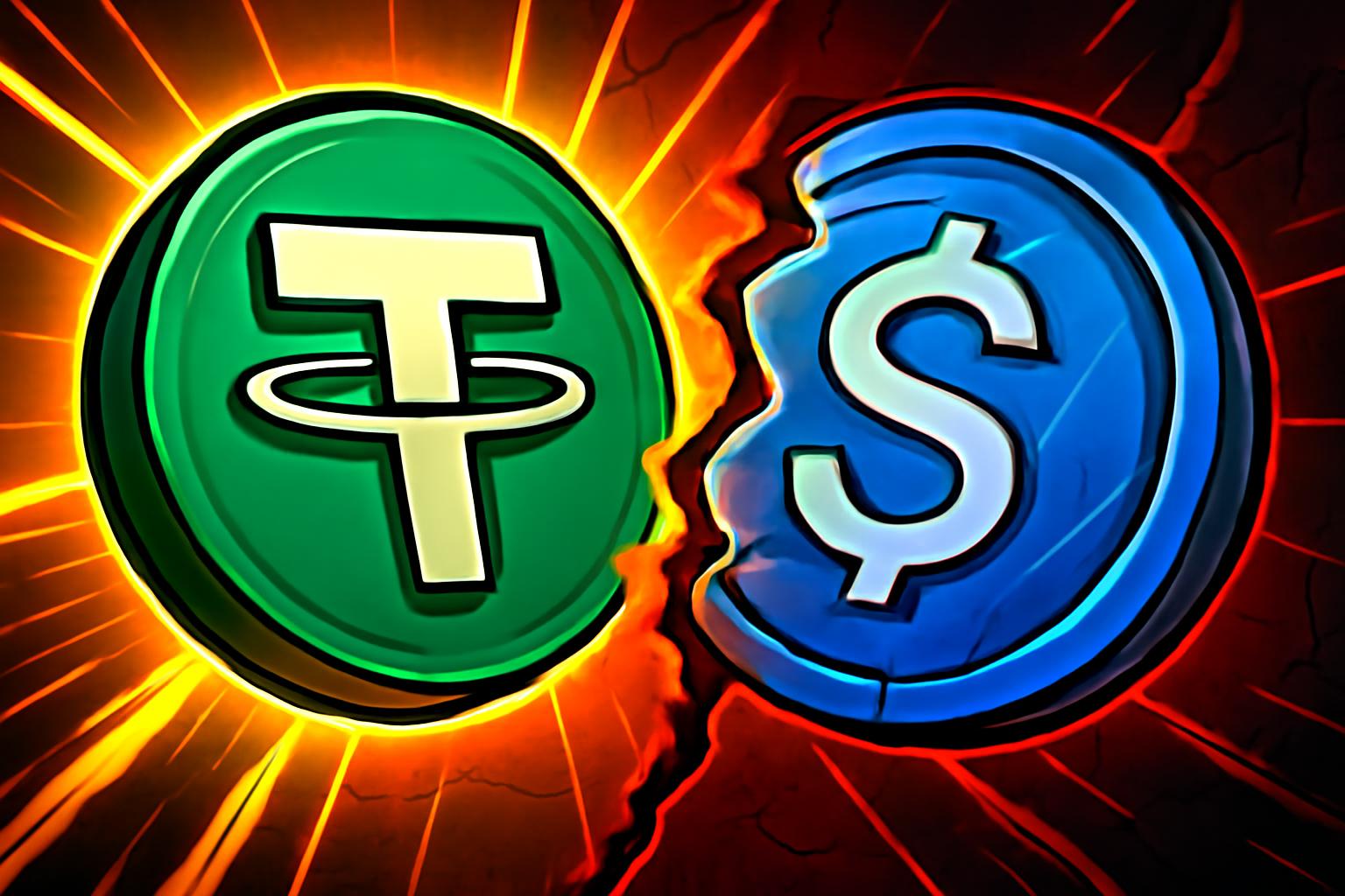 稳定币市场轮动：USDT 主导地位持续，USDC 出现资金流出