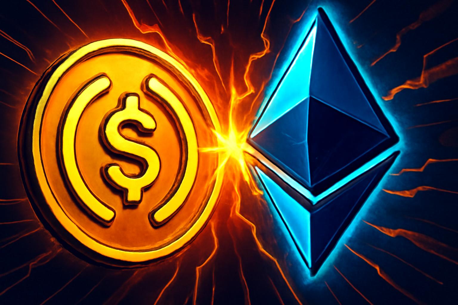 以太坊上的USDC大额转移凸显链上动向