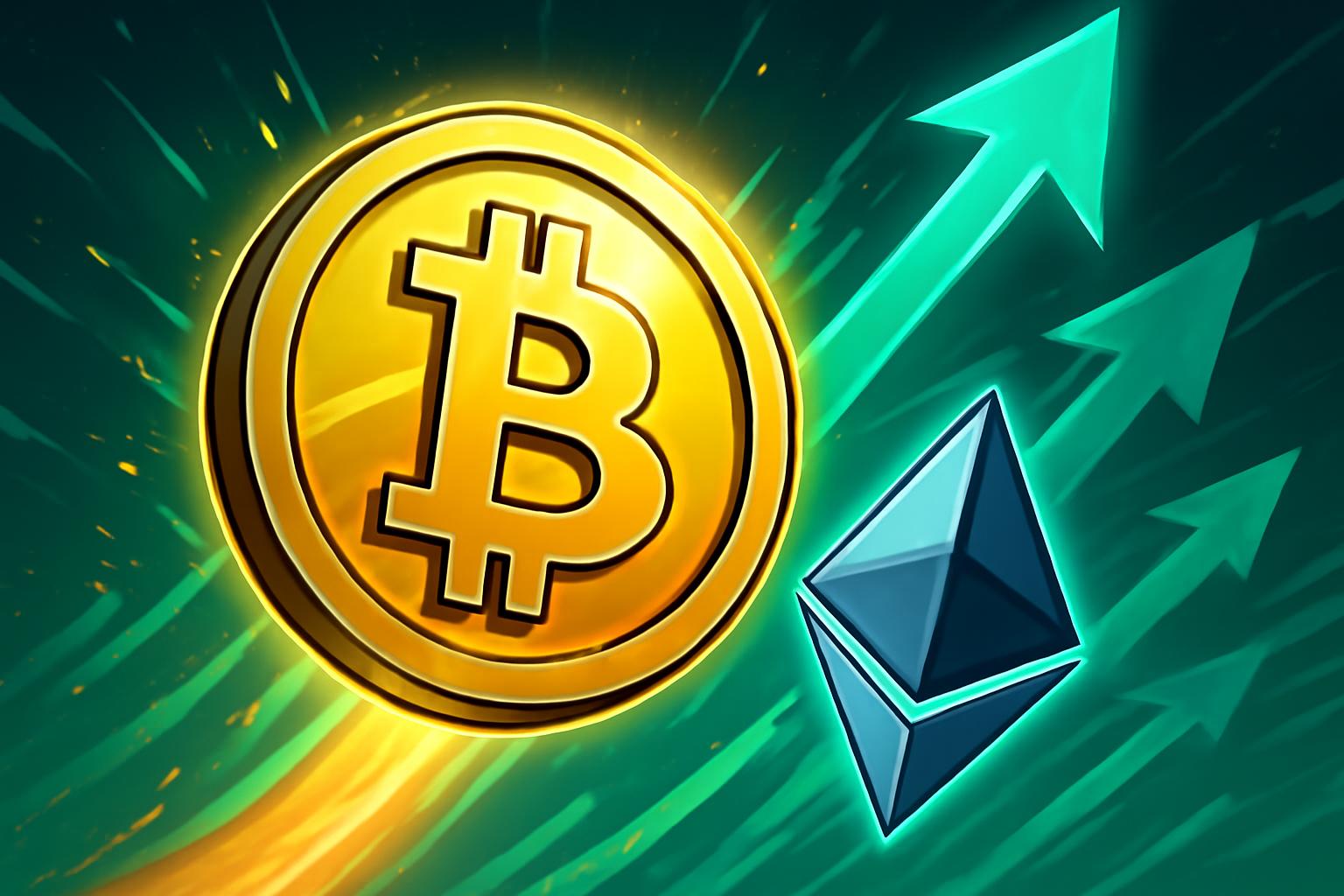 比特币逼近6.8万美元，加密市场走高