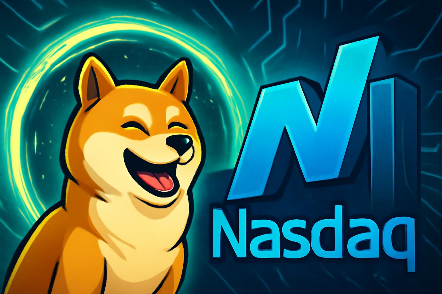 狗狗币在纳斯达克敲钟创造历史,与 Kimchi 同台