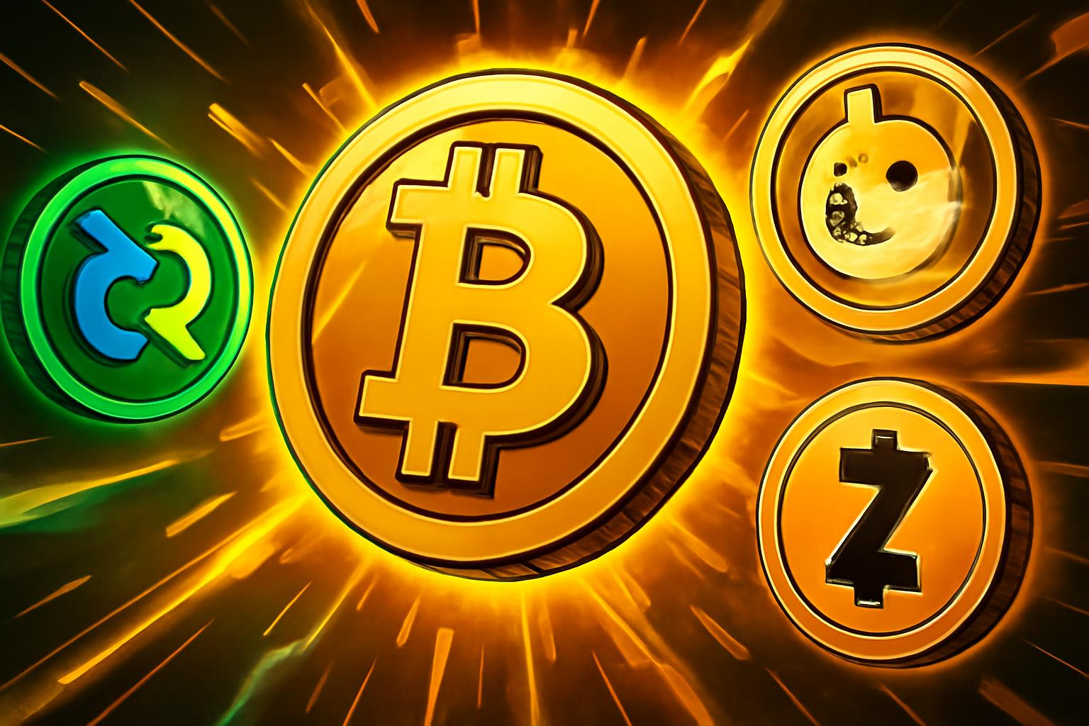 比特币突破$72,000，Decred、Zcash 与 狗狗币 引领复苏
