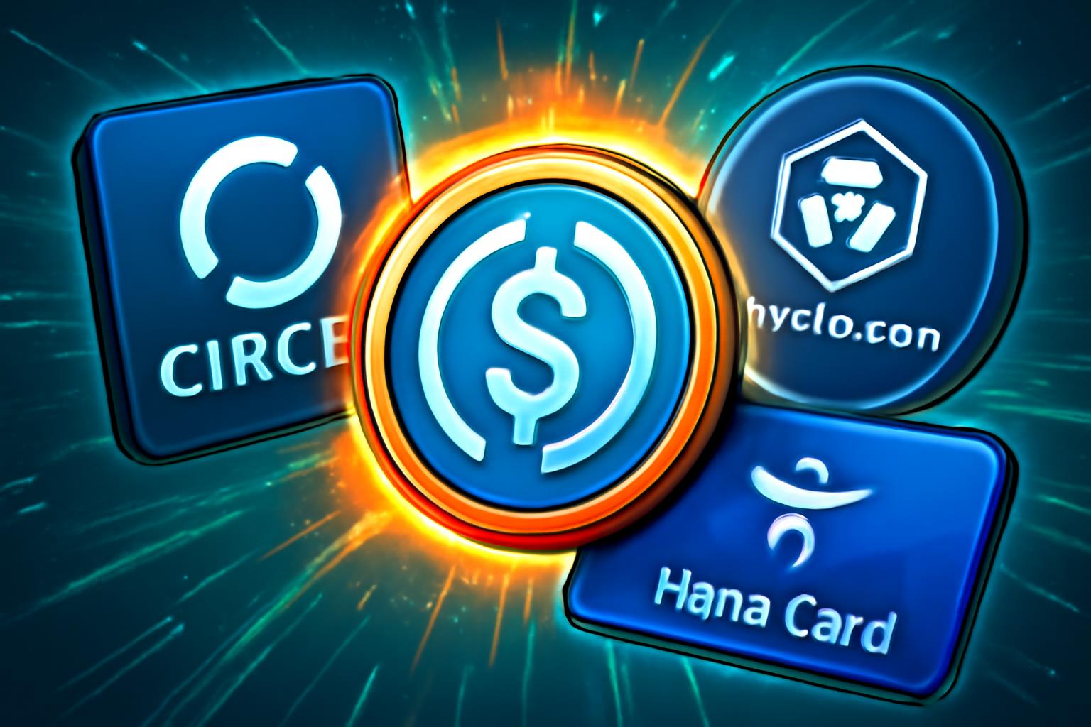 Hana Card 携手 Circle 与 Crypto.com 推动基于 USDC 的国内支付