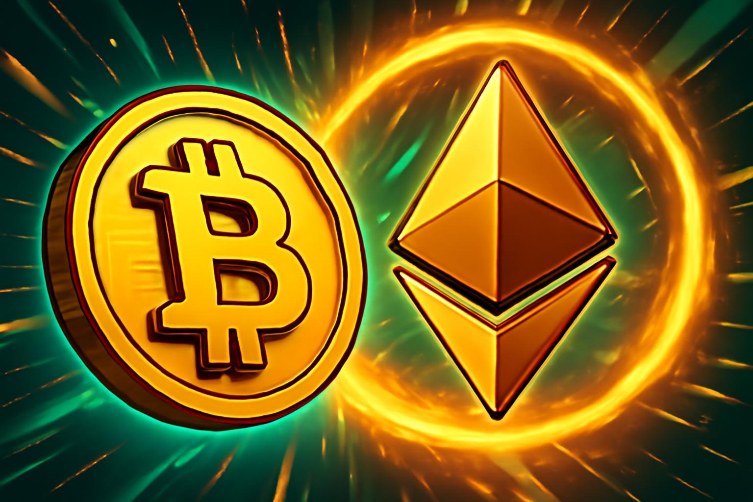 比特币和以太坊在潜在的$80K突破前未平仓合约走高