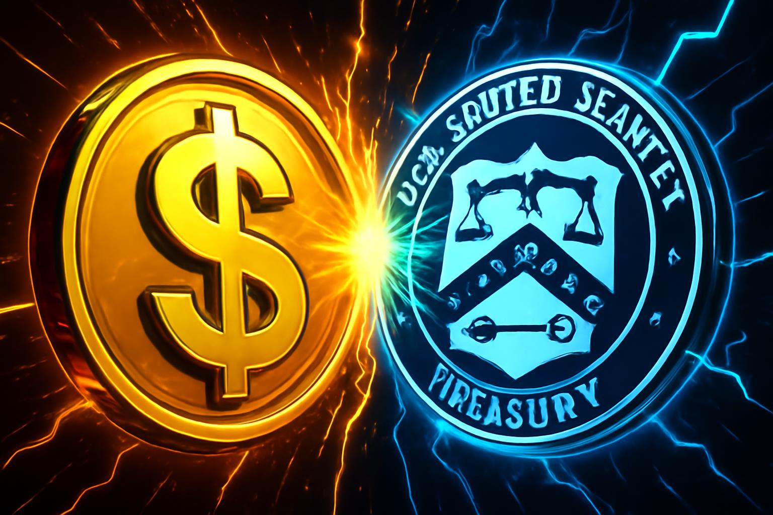 美元稳定币与美元的再基准化