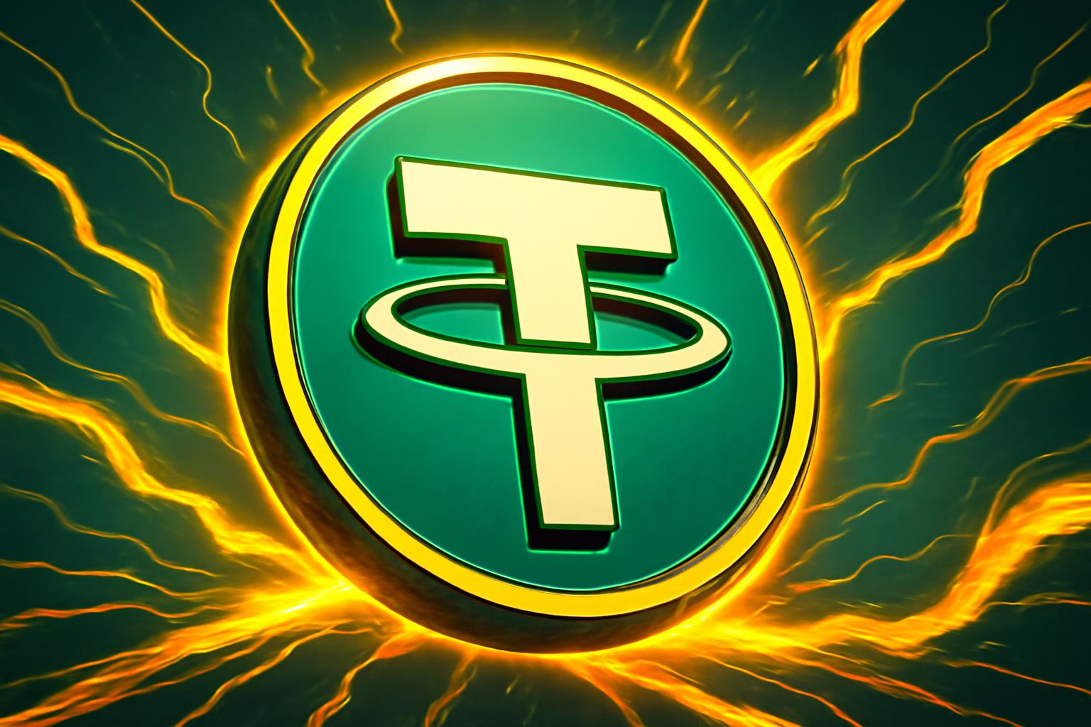 泰达币市值高达$5000亿美元，行业估值显示