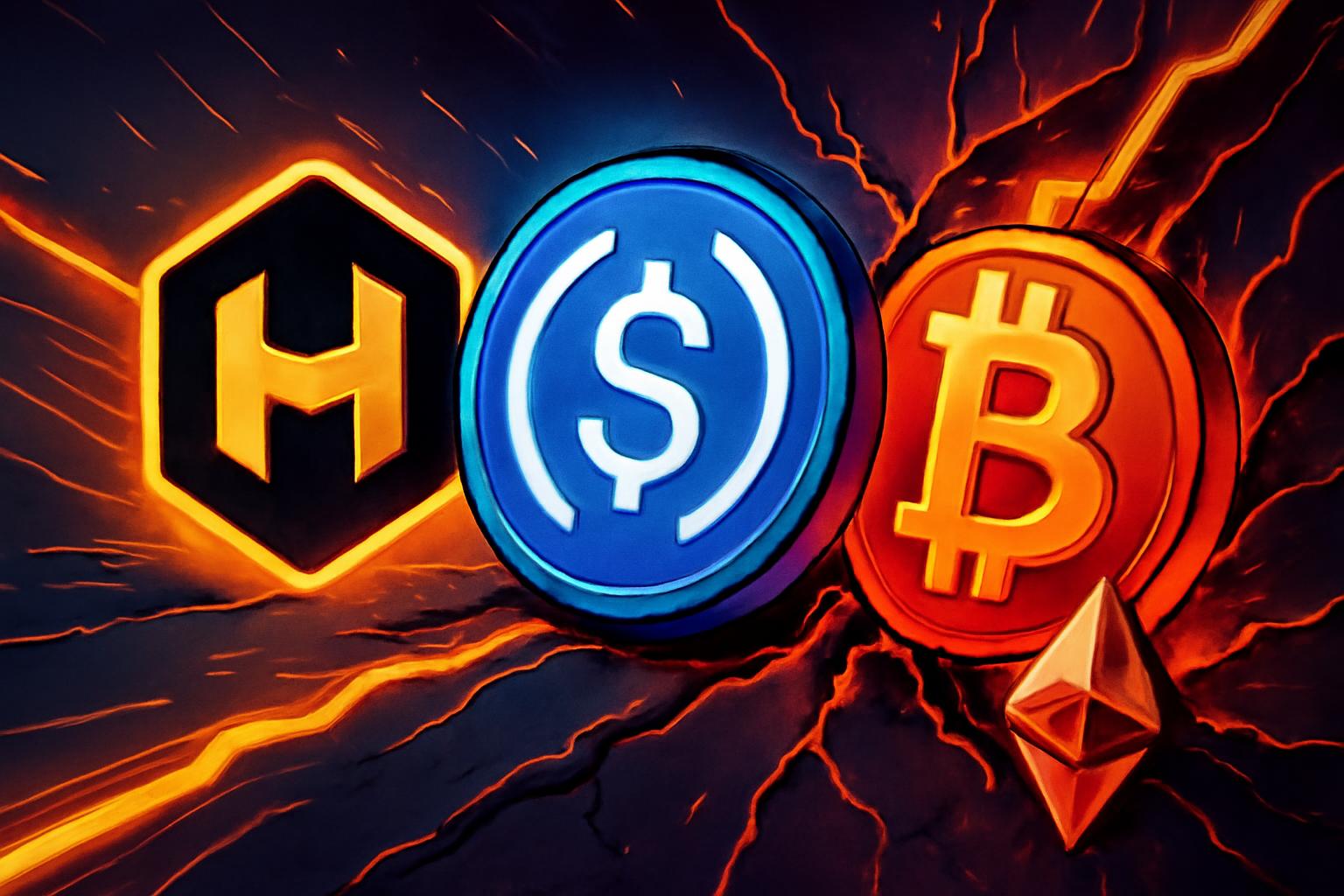 新钱包向Hyperliquid存入200万美元USDC以开启BTC/ETH做空头寸 | Hyperliquid 链上数据