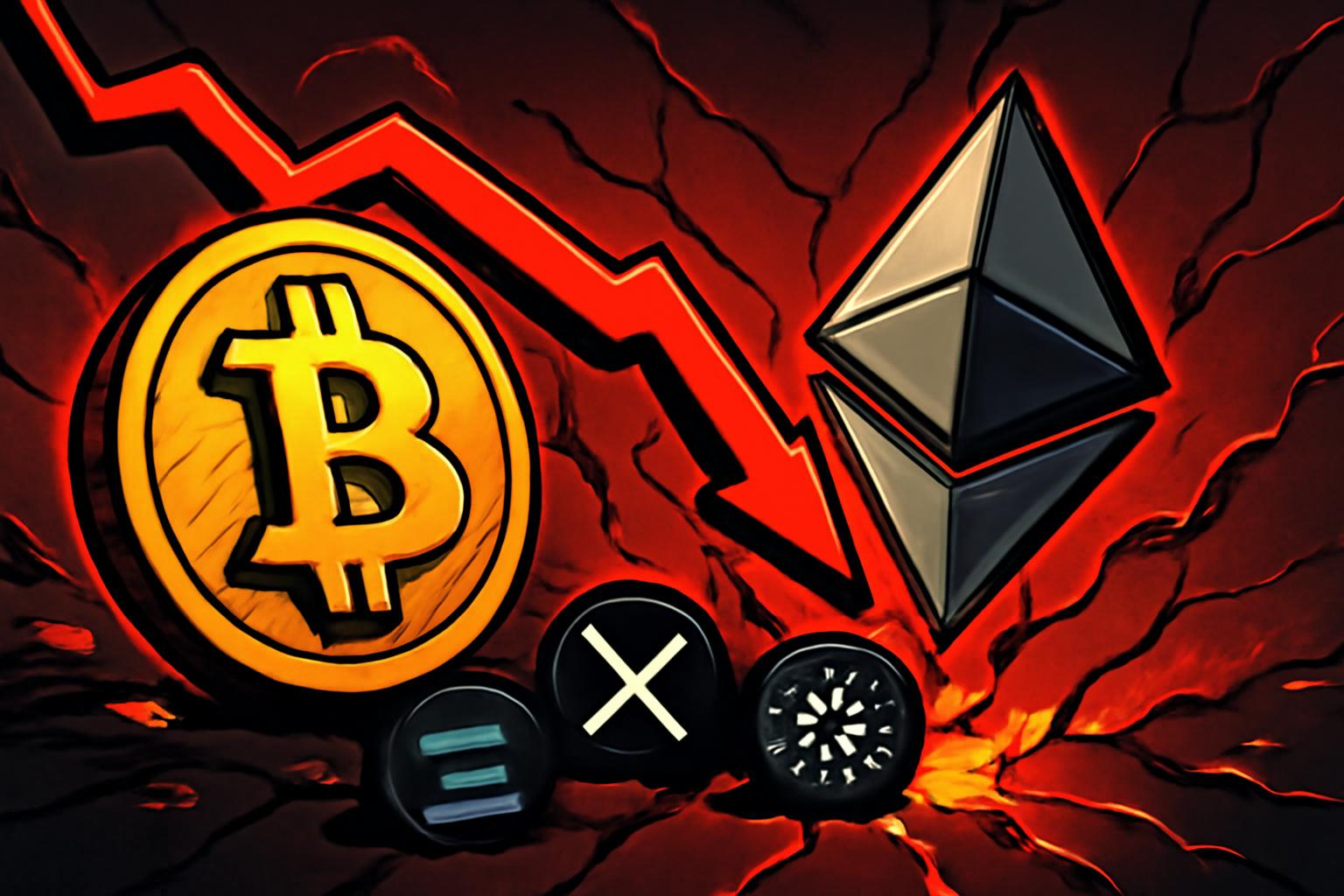 加密市场重新进入极端恐惧，山寨币暴跌