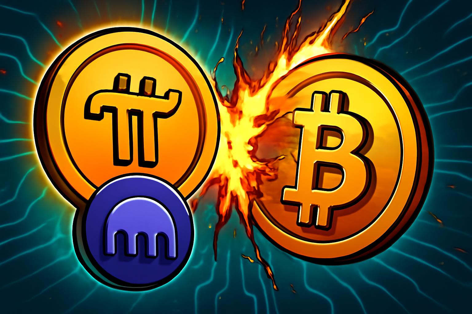 Pi网络 实现即时交易，与 Kraken 上的比特币对比