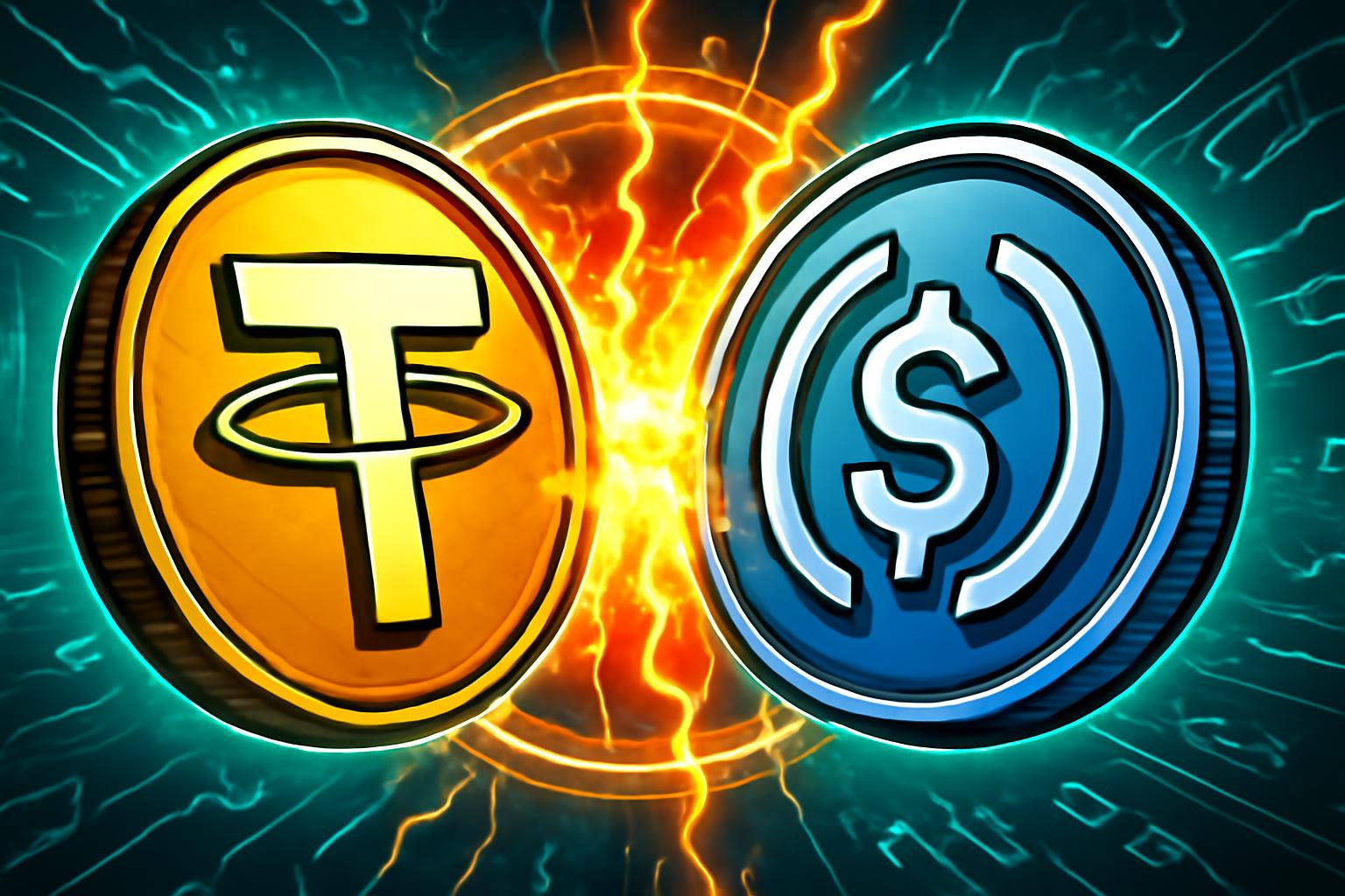 Artemis 数据表明稳定币接近万亿美元规模，USDT 与 USDC 的分歧