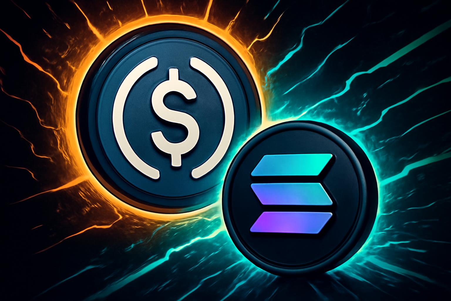 Circle 在 Solana 上铸造 10.5B USDC，显示多链稳定币