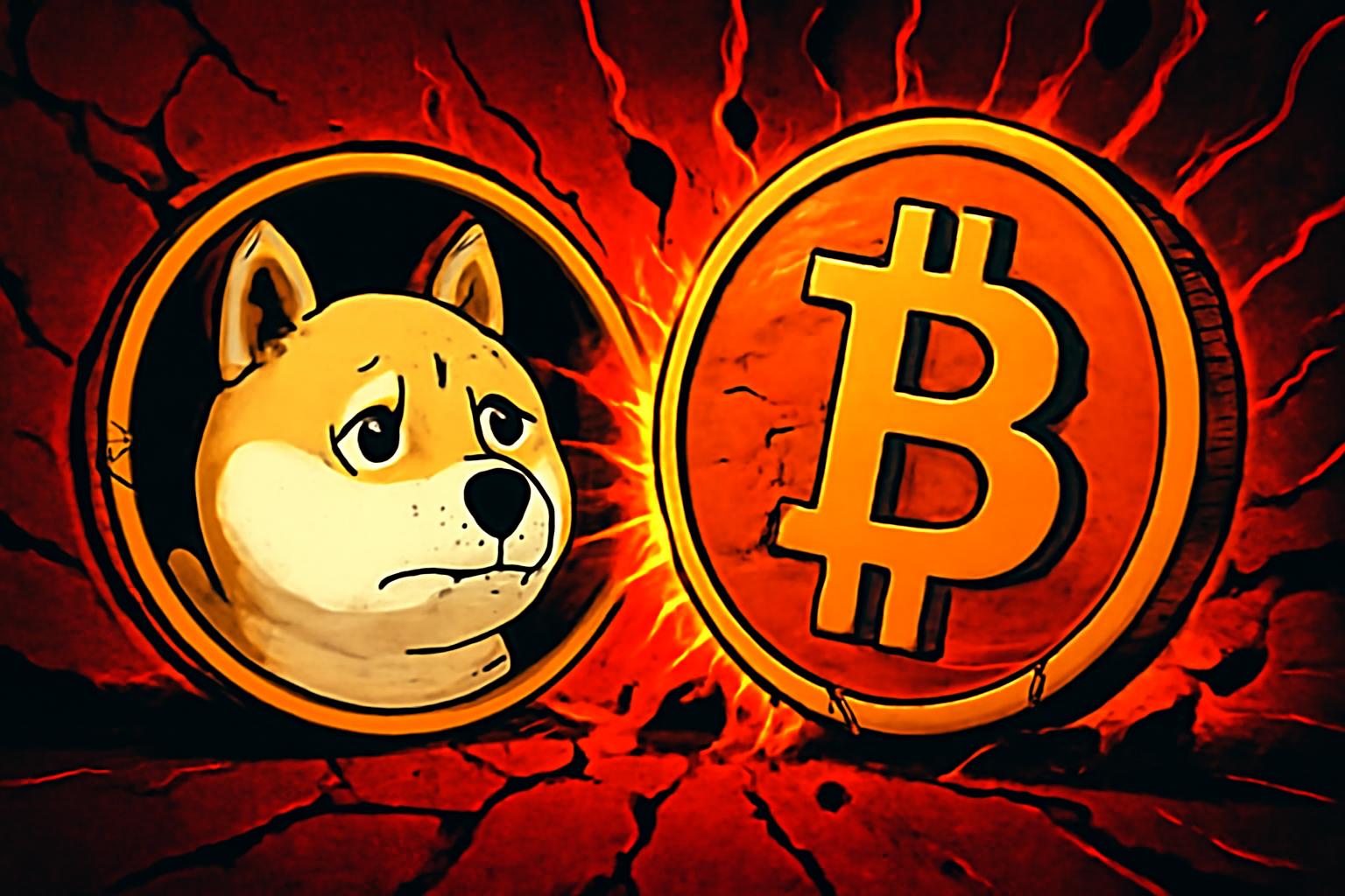 狗狗币价格再次面临崩盘风险,分析师表示