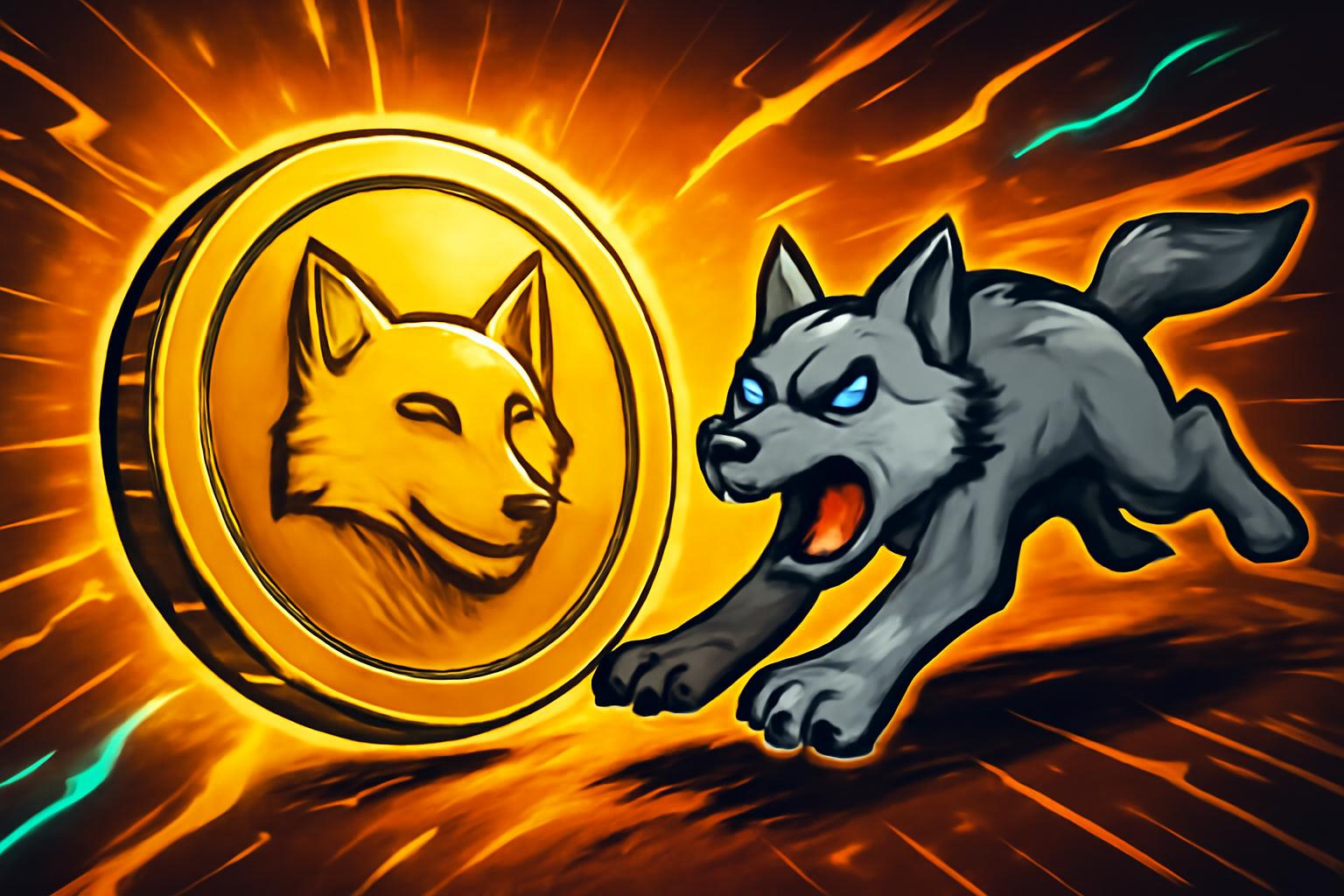 狼梗币趋势:Catch Me If You Can 驱动社区梗图