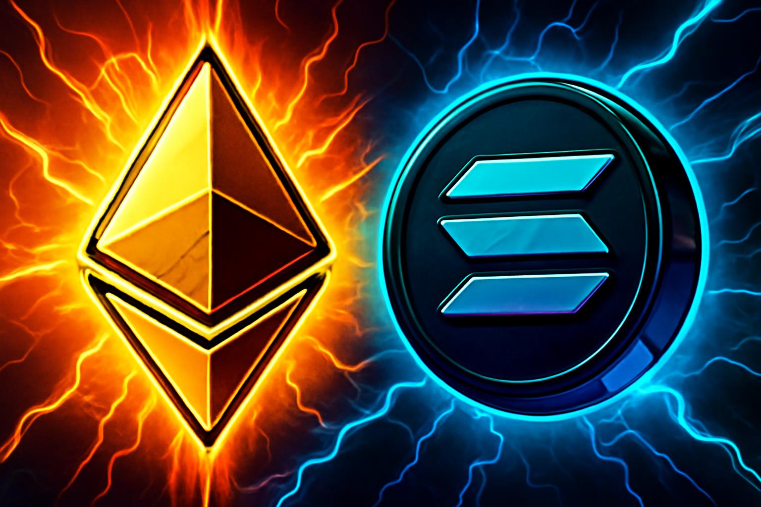 以太坊的手续费下降凸显了 RWA 收入，而 Solana 处于追赶之中