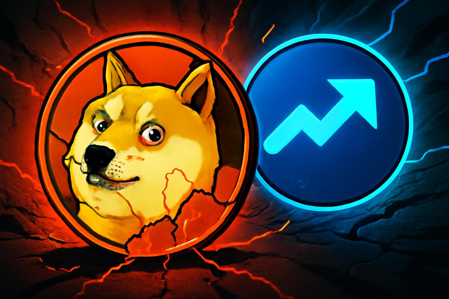 狗狗币上涨或下跌 — Polymarket 的5分钟市场