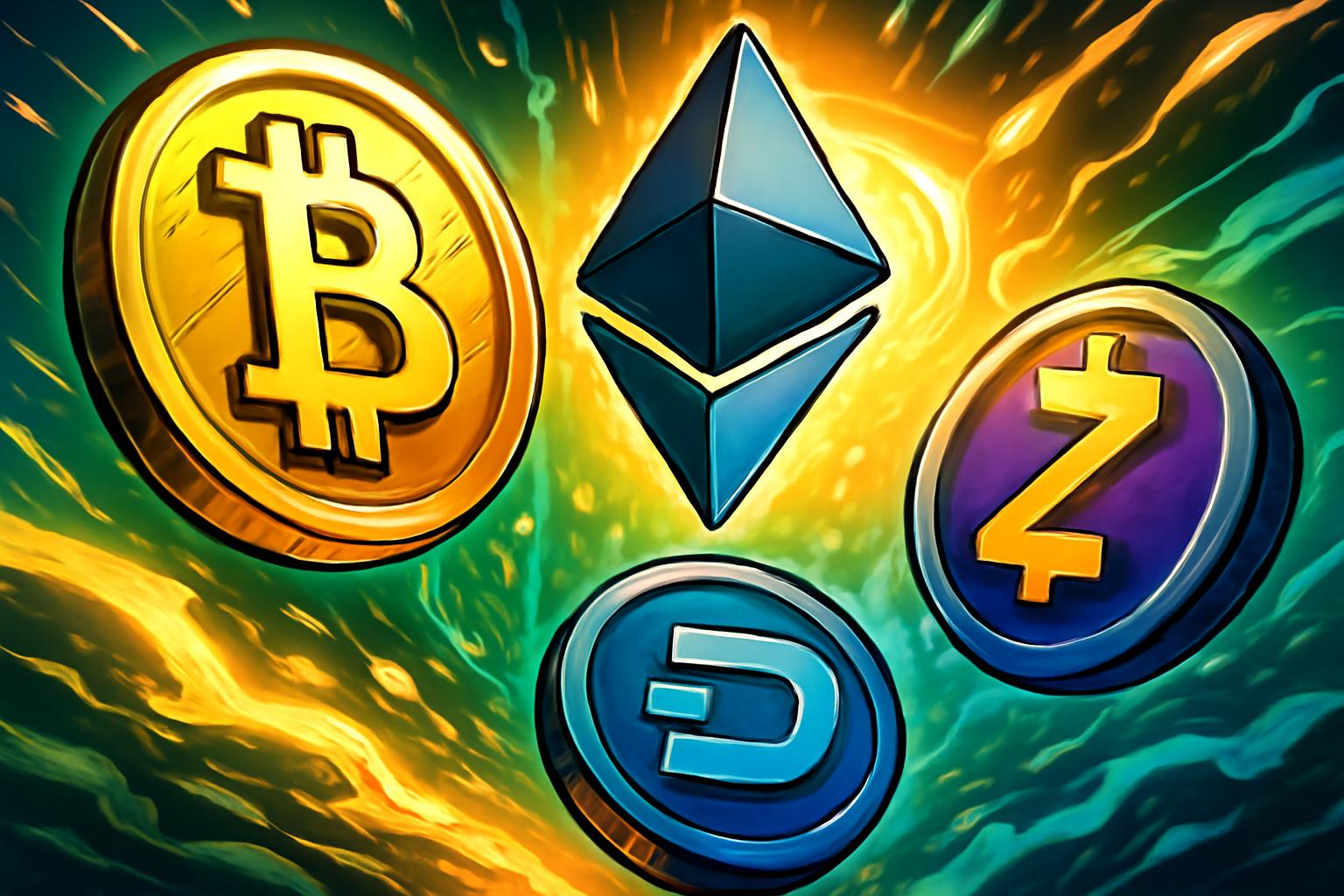 比特币与以太坊在隐私币激增中反弹